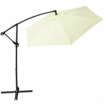 Parasol Aktive Cream 300 cm 4,2 cm Aluminium