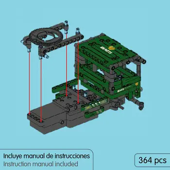 Construction set IM Master 364 Pieces