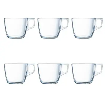 Set of Mugs Luminarc Nuevo Transparent 220 ml 6 Pieces