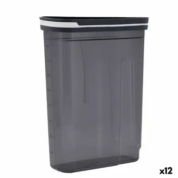 Food Preservation Container Quid City Grey 2,7 L With lid Dispenser (12 Units)