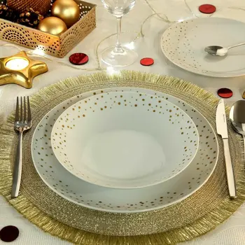 Table Mat Versa Multicolour Plastic