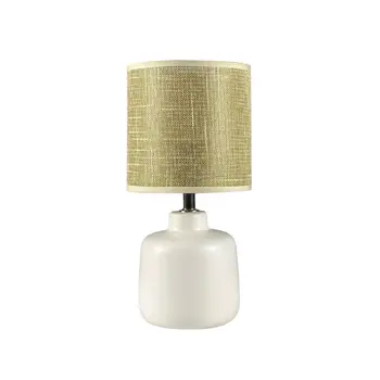 Desk lamp Versa White Ceramic 13 x 28 x 13 cm