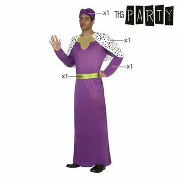 Costume for Adults Th3 Party Violet Christmas (3 Pieces)