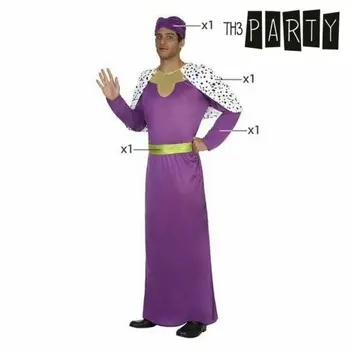 Costume for Adults Th3 Party Violet Christmas (3 Pieces)