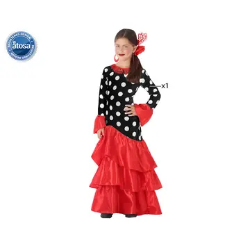Children's costume Black Red Spain