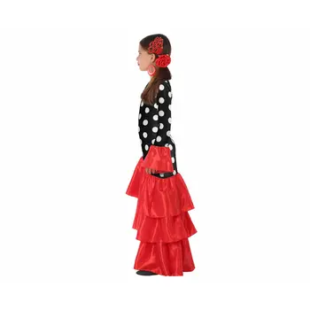 Children's costume Black Red Spain