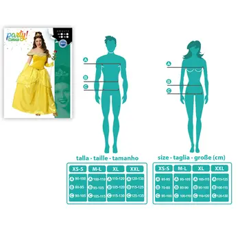 Costume for Adults Golden Princess