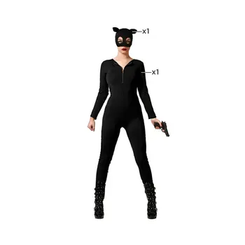 Costume for Adults Black Superheroine