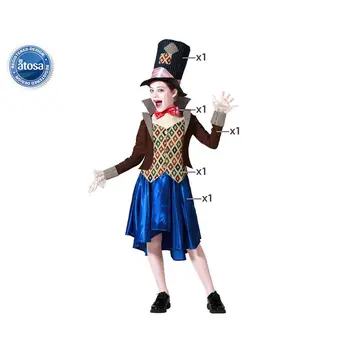 Costume for Children Crazy Female Milliner