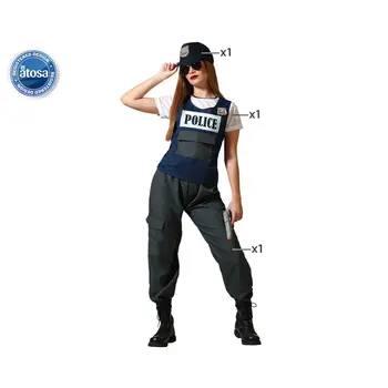 Costume for Adults Police Officer Lady