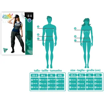 Costume for Adults Police Officer Lady