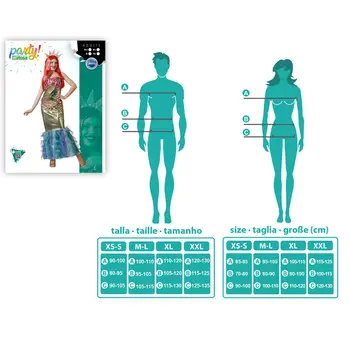 Costume for Adults Mermaid XS/S