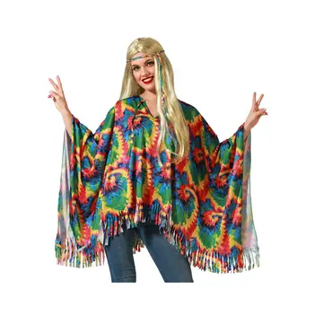 Poncho Multicolour Hippie