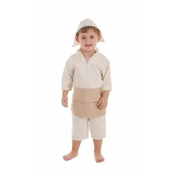 Costume for Children Molinero 2-3 Years White 4 Pieces