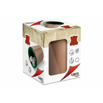 Shaker with Poker Dice Cayro