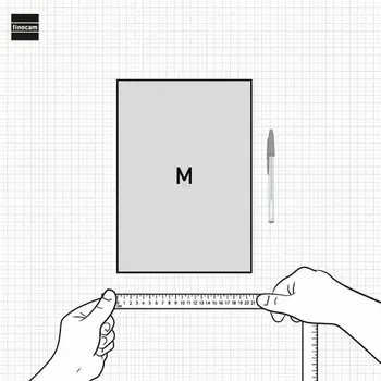 Wall calendar Finocam Paper 2025 21 x 30 cm