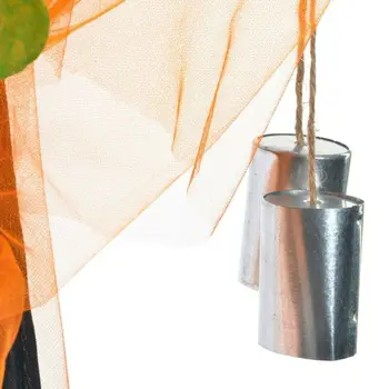 Halloween Decorations DKD Home Decor Organza Polyester Pumpkin (50 x 92 cm) (2 pcs)