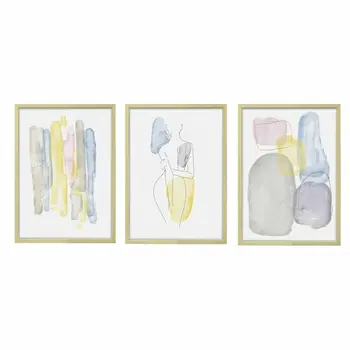 Painting DKD Home Decor Abstract (53 x 3 x 73 cm)