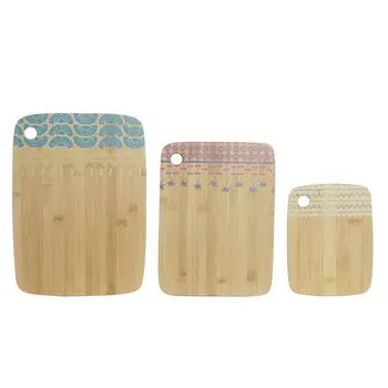Set of chopping boards DKD Home Decor Tropical