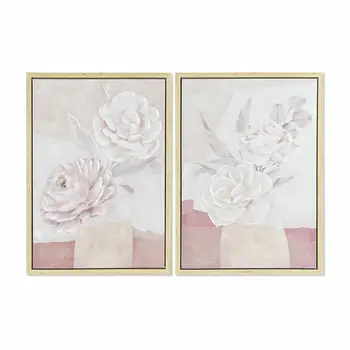 Painting DKD Home Decor Vase 50 x 4 x 70 cm Scandinavian (2 Units)
