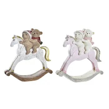 Christmas bauble DKD Home Decor Resin (14 x 4,5 x 15 cm) (2 Units)