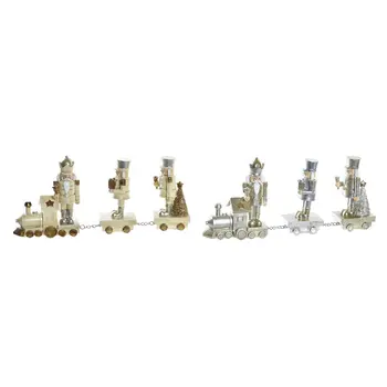 Christmas bauble DKD Home Decor Resin Train (28 x 5 x 12 cm) (2 Units)