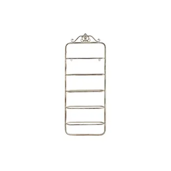 Bottle rack DKD Home Decor Metal White (39 x 9,5 x 102,5 cm)