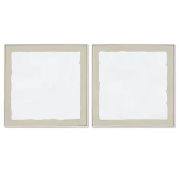 Painting Home ESPRIT Modern Urban 82,3 x 4,5 x 82,5 cm (2 Units)