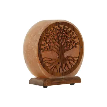 Desk lamp Home ESPRIT Brown Pink 15 W 220 V