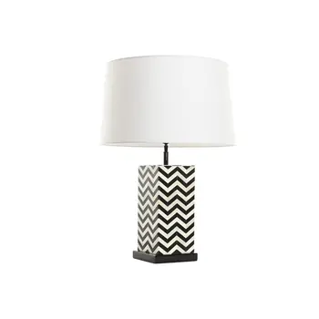 Desk lamp Home ESPRIT White Black 50 W 220 V
