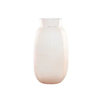 Vase Home ESPRIT Pink Crystal Modern 23 x 23 x 44 cm
