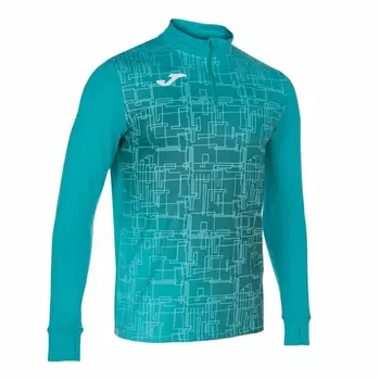Sweatshirt without Hood Joma Sport Elite VIII Turquoise