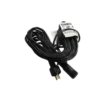 Extension Lead EDM 71247 Black
