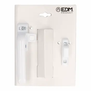 Crank EDM 85456 6801 White Aluminium Left Pressure closure