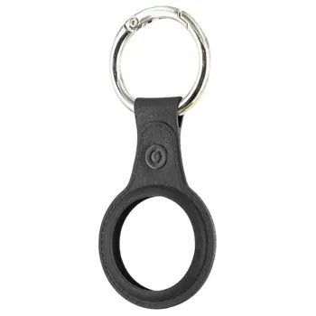 Keychain Muvit for Change Black Case AirTag