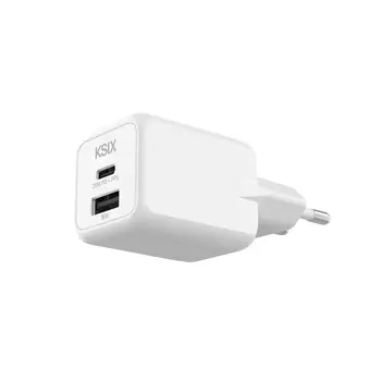 Wall Charger KSIX White 20 W