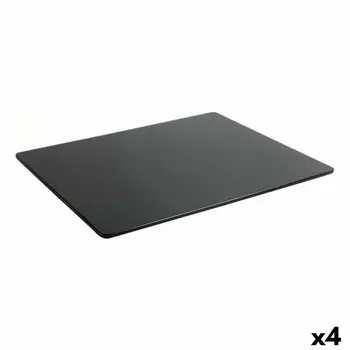 Snack tray Viejo Valle Bayahibe Black Melamin 32,5 x 26,5 x 0,5 cm (4 Units)
