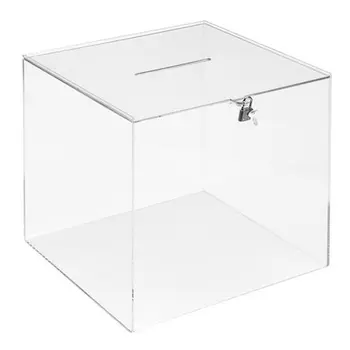 Urn Archivo 2000 Transparent 30 x 30 x 30 cm