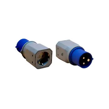 Current Adaptor F-line Blue Grey 250 V