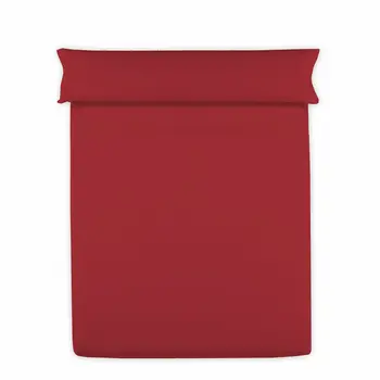 Top sheet Happy Home Mix Colors Red Single