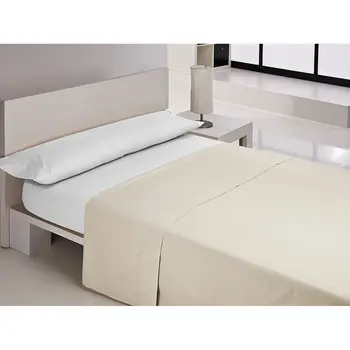 Top sheet Happy Home MIX COLORS Beige King size