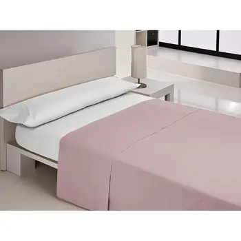 Top sheet Happy Home MIX COLORS Light mauve 240 x 270 cm