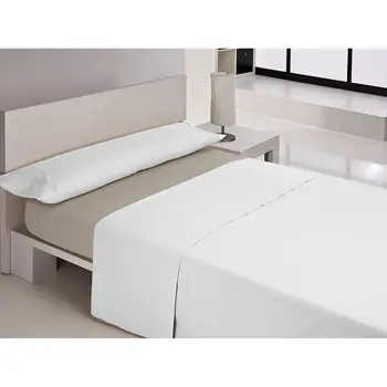 Fitted bottom sheet Happy Home MIX COLORS Grey Small double 120 x 200 + 30 cm