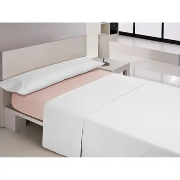 Fitted bottom sheet Happy Home MIX COLORS Pink King size 150 x 200 + 30 cm