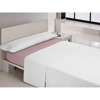Fitted bottom sheet Happy Home MIX COLORS Lilac Super king 200 x 200 + 30 cm