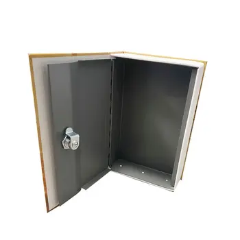 Book-shaped safe Micel CFC08 M13403 Grey Steel London