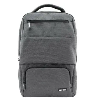 Laptop Backpack Nilox TRAVEL Grey