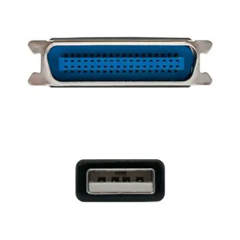 USB to CN36 Cable NANOCABLE 10.03.2001 Black (1,5 m)