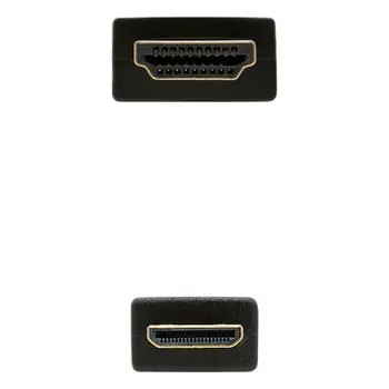 HDMI to Mini HDMI Cable NANOCABLE 10.15.0902 1,8 m Black 1,8 m