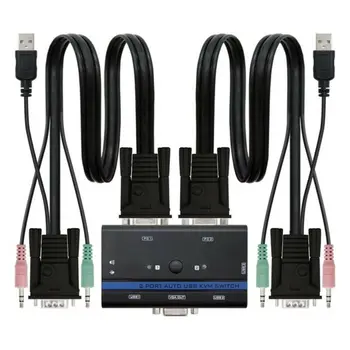 KVM switch NANOCABLE 10.12.0001 1,4 m